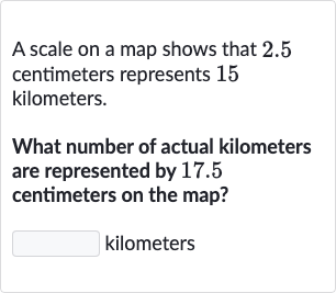 Number of centimeters in a kilometer clearance